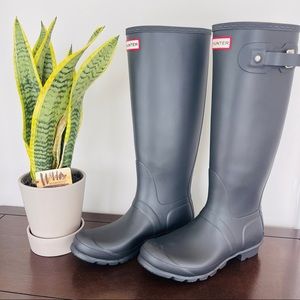 Hunter Original Tall Black Boots